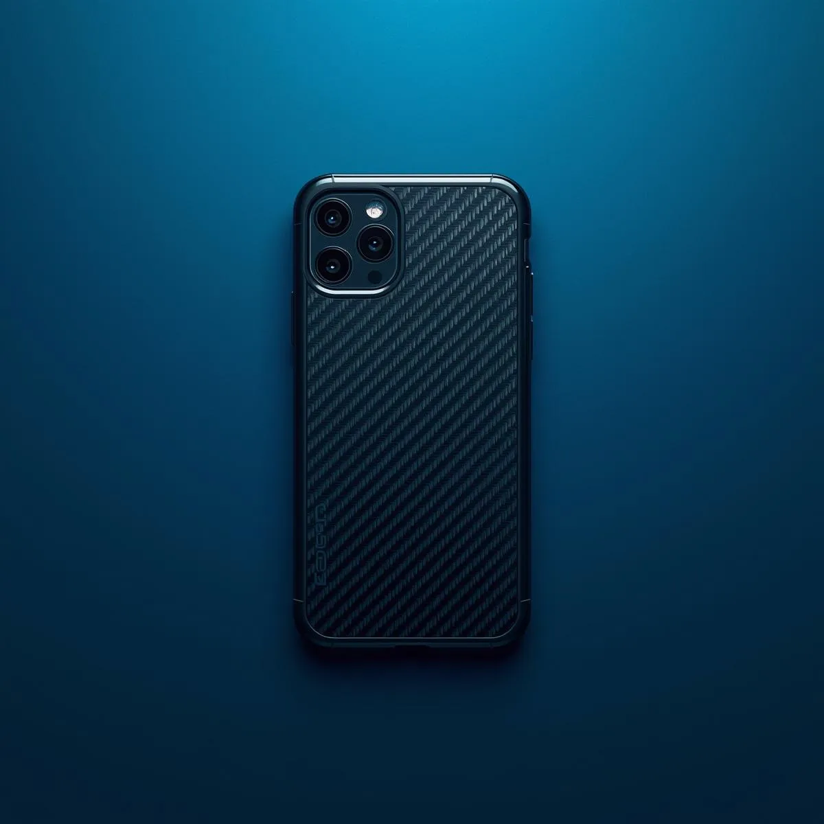 Carbon Fiber Armor Case – Black
